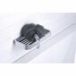 GEDY 3218 Półka prysznicowa Smart, 24,1 x 3 x 11,1cm, srebrna