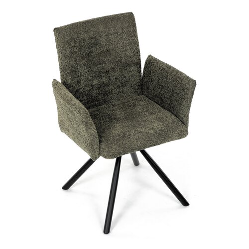 Set de scaune de sufragerie cu mecanism deîntoarcere DCH-W1117 GRN2, 2 buc.