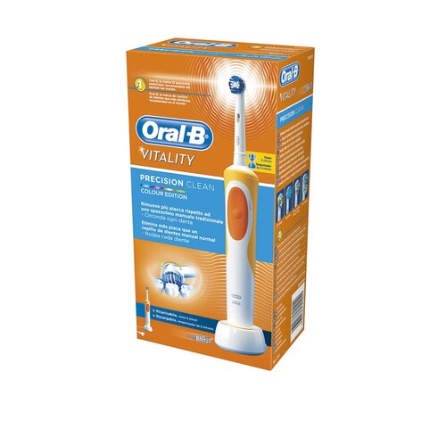 Oral B zubná kefka Vitality Precision Clean oranžová