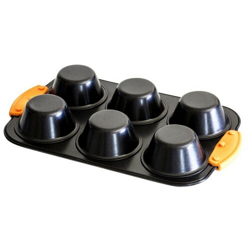Berlinger Haus Pekač za 6 muffinov Granit DiamondLine 28,5 x 17,7 x 3 cm
