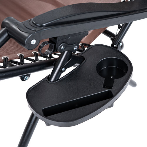 4Home Garten-Positionssessel Relax, Braun