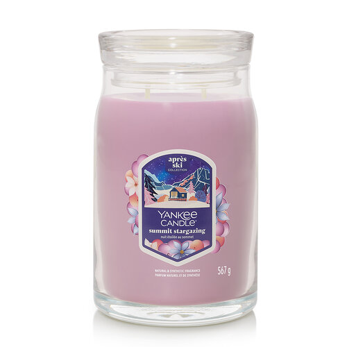 Yankee Candle Lumânare parfumată mare Signature Summit Stargazing, 567 g