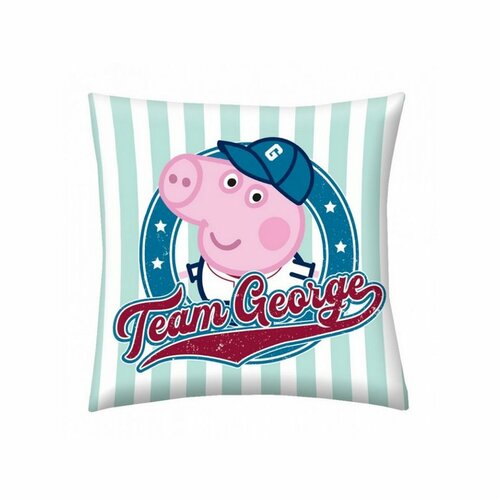 Pernuță Peppa Pig Team George, 40 x 40 cm