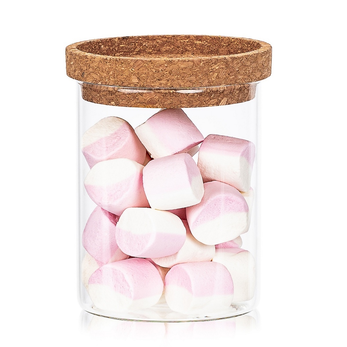 4Home Cork üvegedény fedővel, 650 ml, 650 ml