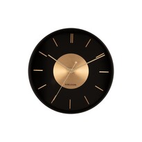 Дизайнерський настінний годинник Karlsson 5918BK35 см, чорний