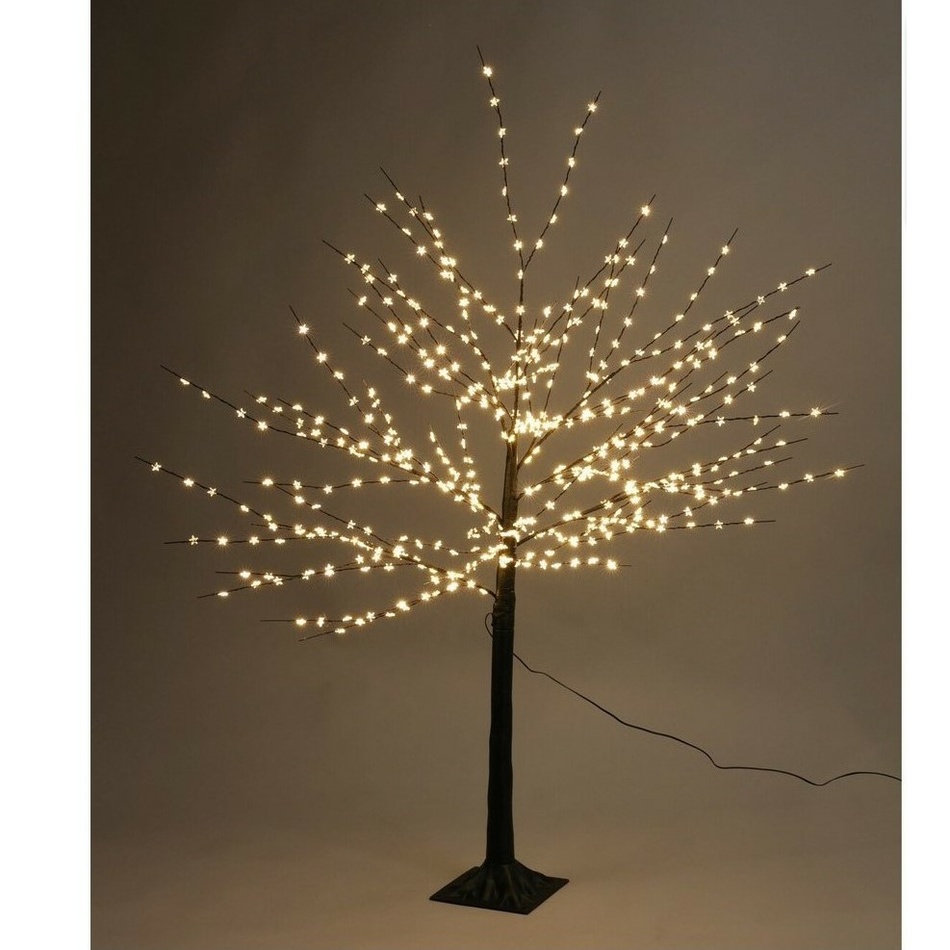 Drzewko LED z kwiatkami, 480x LED, 120 cm
