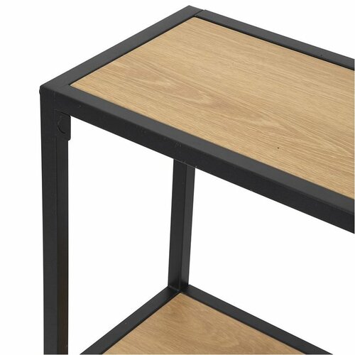 LOFTY GRID Wall Oak fém polc, 91 x 75 cm
