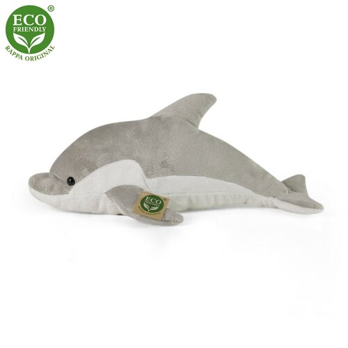 Rappa Plyšový delfín, 38 cm ECO-FRIENDLY