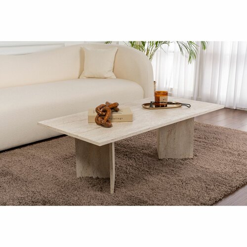 Konferenční stolek Sabin Travertine