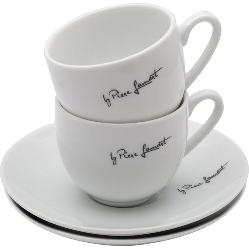 Set de cești și farfurioare Lamart LT9208 Kaffe, 90 ml , 2 buc.