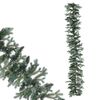Weihnachtsgirlande „Silberfichte“, 180 cm, grün