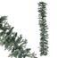 Karácsonyi girlanda Ezüstös lucfenyő, 180 cm, zöld