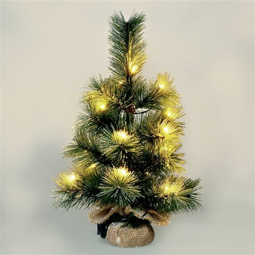Solight 1v238 Vánoční LED stromek 15 LED, teplá bílá, 45 cm