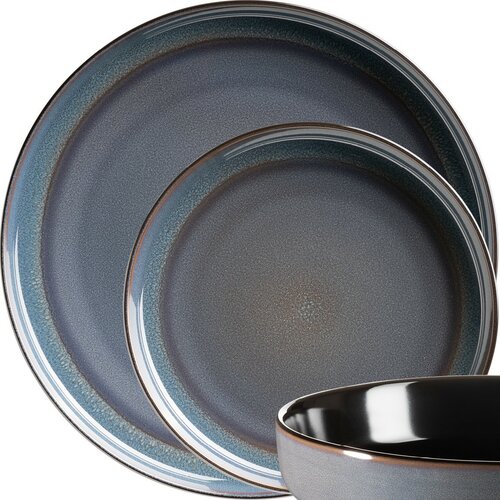 Set de masă Mäser 10 piese ALENIA, albastru