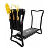 Aldotrade Gartensitz-Knieschoner, Schwarz, 59 x 27,5 x 49 cm