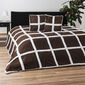 Pokrývky na posteľ Baránok, tmavo hnedá, 140 x 200 cm