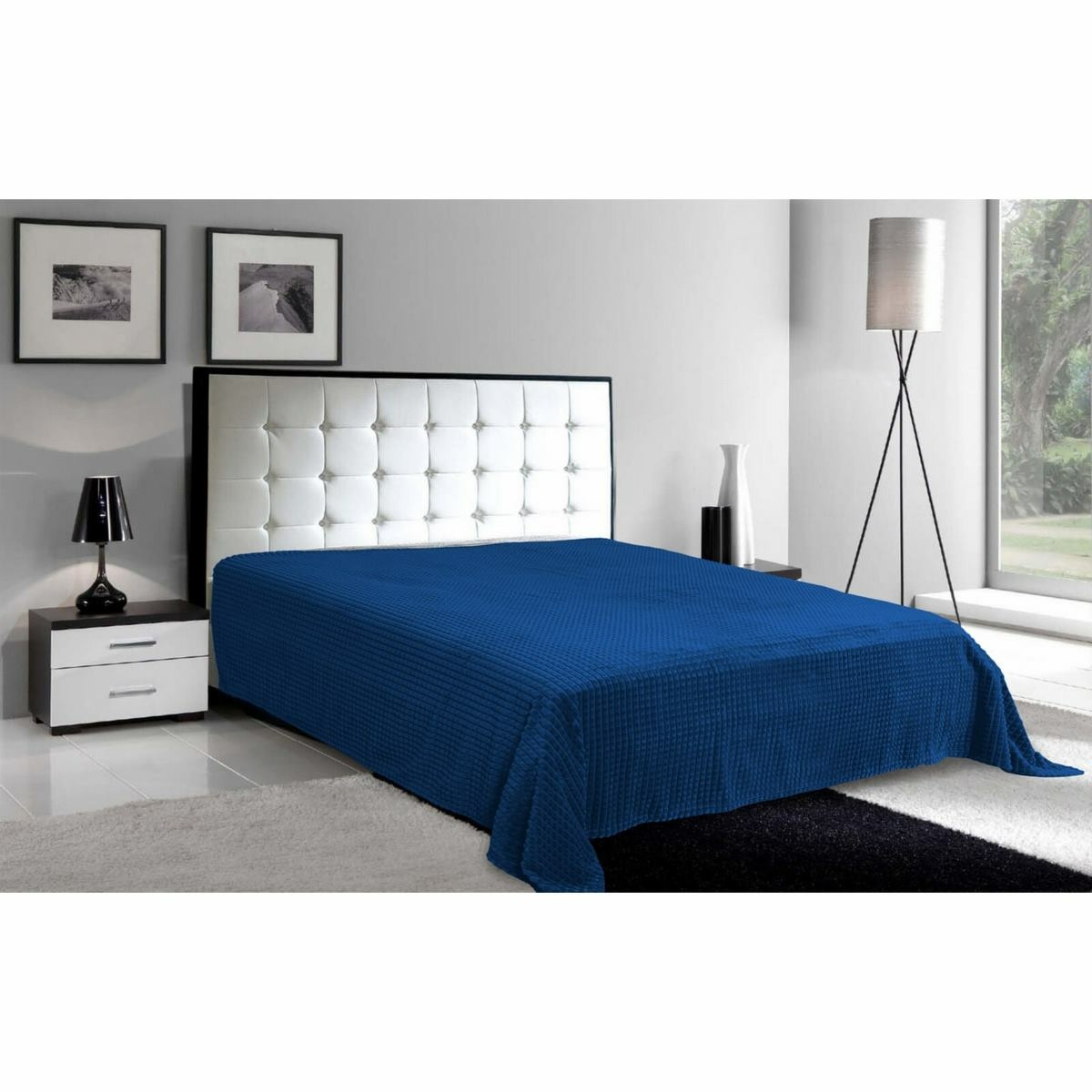 Matex Diamond ágytakaró sötétkék, 170 x 210 cm, kék termék 2. képe
