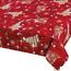 Bellatex Obrus Choinka złoty, czerwony, 70 x 70 cm