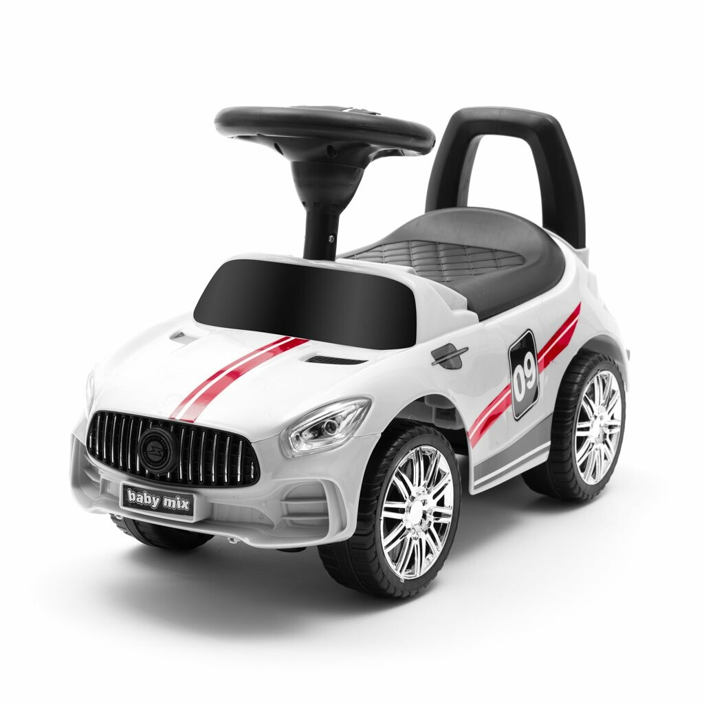 Baby Mix Racer futóbicikli hanggal, fehér, fehér akciós termékkép 1