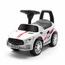 Baby Mix Odpychacz dla dzieci z dźwiękiem Racer, biały