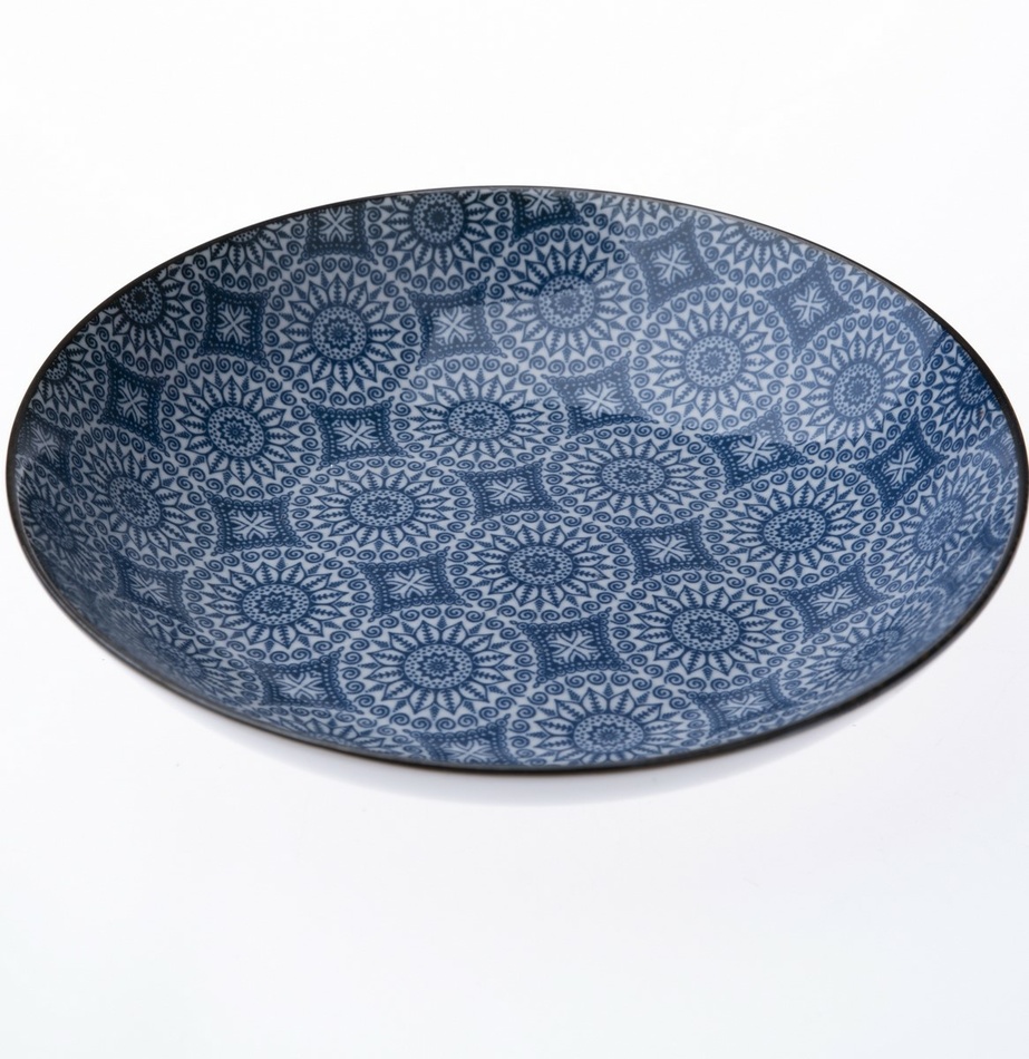 Oriental porcelán mélytányér 21,5 cm  akciós termékkép 1