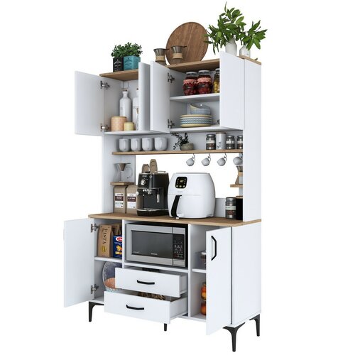 Dulap Jedy Walnut and White