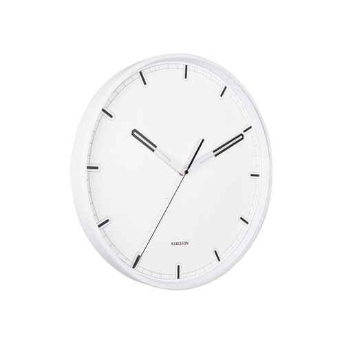 Karlsson KA5775BK Dizajnové nástenné hodiny, 40 cm