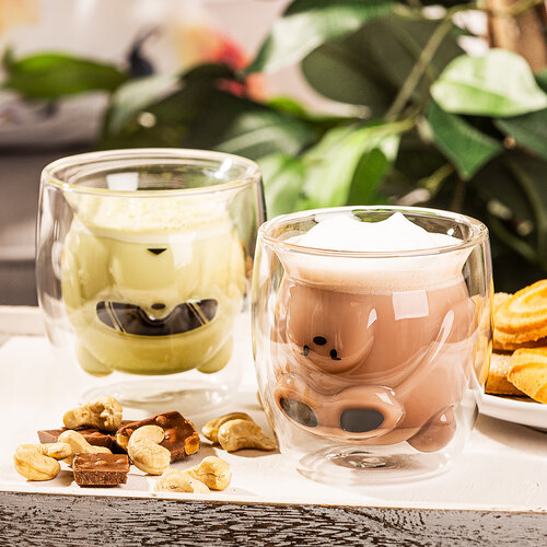 Pahare termo 4Home Hot&Cool Polar Bear 200 ml, 2 buc.