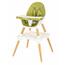 Scaun de masă New Baby Grace 3 în 1 verde, 61 x 101 x 61 cm