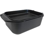 Elo 62042 Bräter mit Grilldeckel Karree 42 x 26 cm
