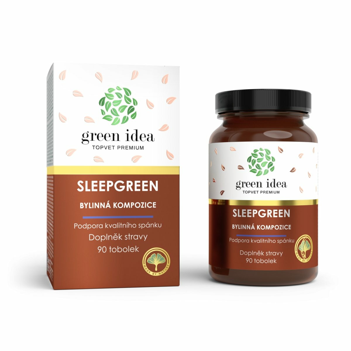 Green Idea SLEEPGREEN pro lepší usínání a spánek, 90 tobolek