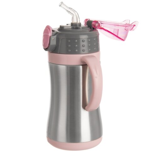 Orion Termoska s brčkem 330 ml, roza