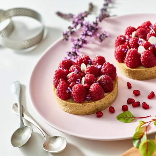 De Buyer 3098.05 perforiran okrogel okvir za torte12,5 cm, nerjaveče jeklo