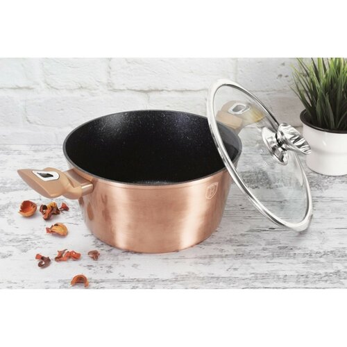 Berlinger Haus 10-Piece Pot Set Rosegold MetallicLine