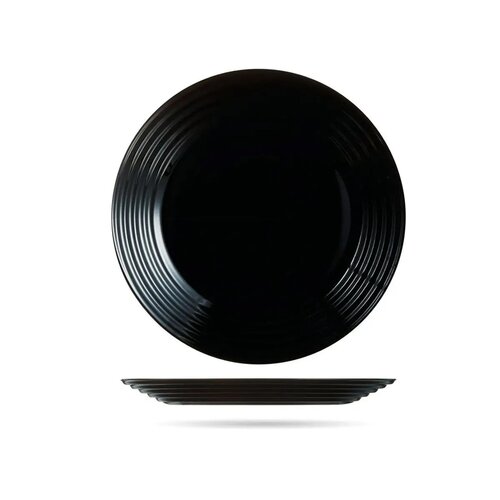 Serviciu de masă Luminarc HARENA, 18 piesenegru