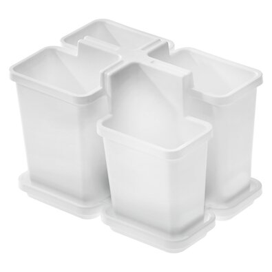 Scurgător pentru tacâmuri Tontarelli BELLA mic cutavă, alb