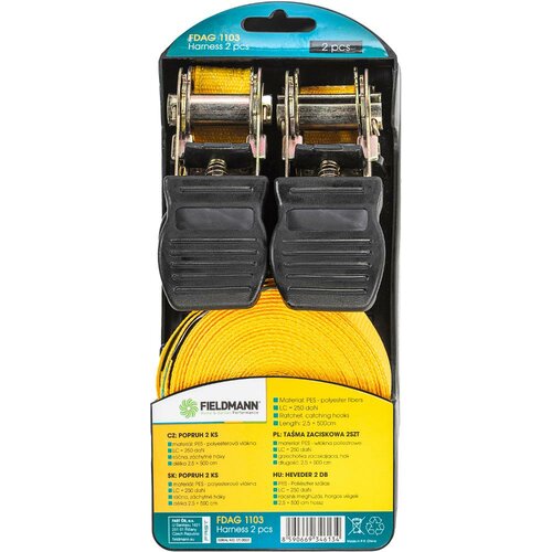 Fieldmann FDAG 1103 curele de fixare, 2 buc.