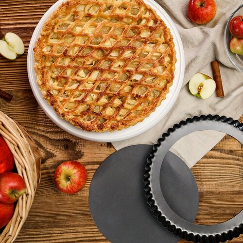 Tescoma Form mit gewelltem Rand und abnehmbarem Boden DELICIA 28 cm