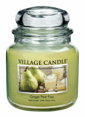 Village Candle Vonná sviečka Hruškový fizz so zázvorom, 397 g