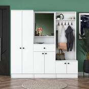 Set de mobilier pentru hol Mio White II