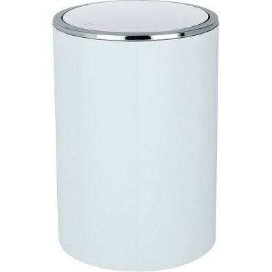 Wenko Inca 5 l hulladékgyűjtő kosár, fehér