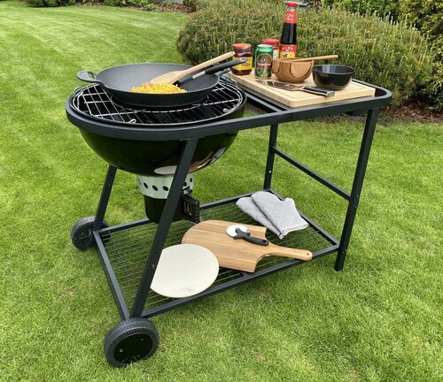 Avenberg Venezia multifunkciós kályhás grill +elektromos grillnyárs + pizzasütő