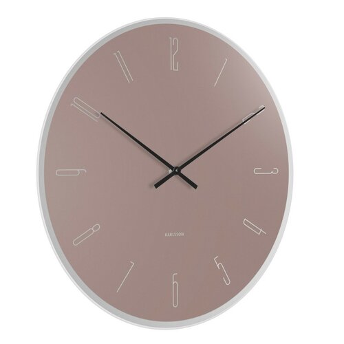 Karlsson 5800PI stylowy zegar ścienny, śr. 40 cm