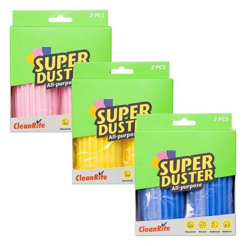 CleanRite Super Duster Na prach univerzální 11,5 x 5,5 x 4,3 cm, 2 ks