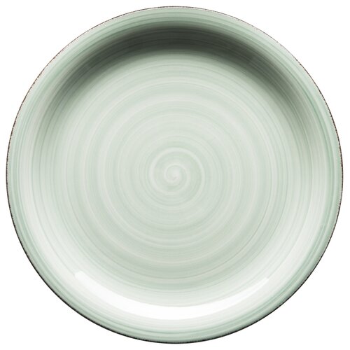 Farfurie intinsa MÃ¤ser Bel Tempo din ceramica, verde, 27 cm