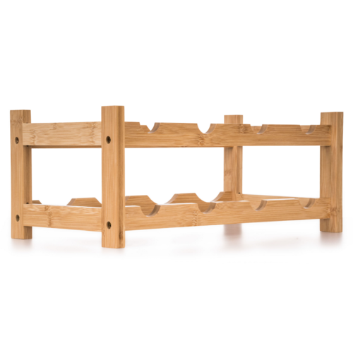 G21 Bambusový regál na víno, 8 lahví