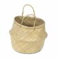 Coș de depozitare Compactor tricotat din iarbă demare Belly, 35 x 32 cm, natural