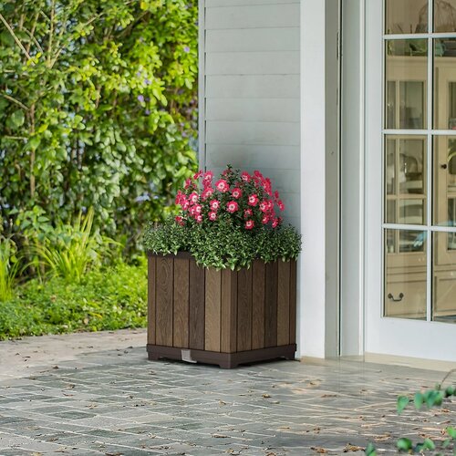 Keter donica Deco Square 45,5 x 45,5 x 45,5 cm, brązowy