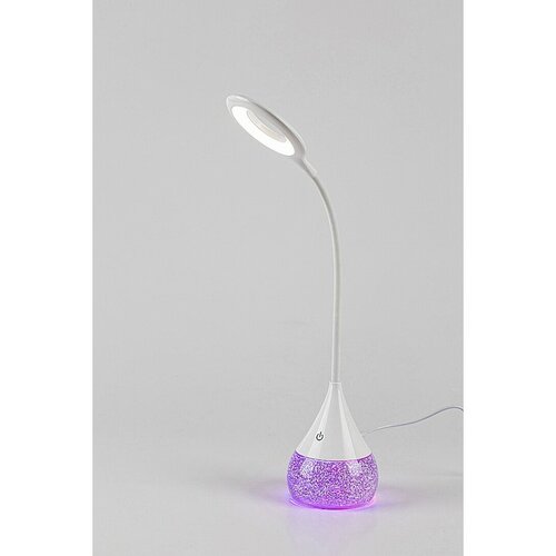 Rabalux 74248 funkcjonalna i dekoracyjna lampa stołowa LED z brokatem Vivter, 4 W, 2200 lm, IP20