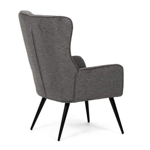 Relaxačné kreslo 315 GREY2, tmavosivá